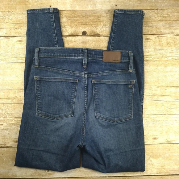 Madewell Women's Blue Jeans - Picture 2 of 5